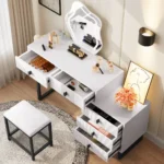 Makeup Vanity Table With LED Light - Image 2