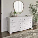 Prisma 6-drawer Pine and MDF Dresser