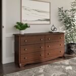 Prisma 6-drawer Pine and MDF Dresser - Image 2