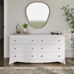 Prisma 6-drawer Pine and MDF Dresser - Image 3