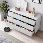 Sigma White 6 Drawer Dresser - Image 3