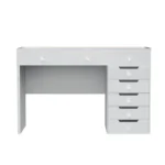 Vanity Desk With Lights Dresser White - Image 2