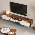 Modern Media Console Brown - Image 3