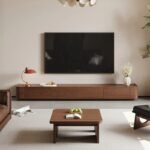 Modern TV Stand – 4 Drawers