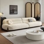 Imperial Luxury Fleece Fabric Sofa set - Image 2