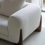 Astoria Fleece Fabric Sofa - Image 4