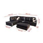 Russ Sectional Sofa with Ottoman - Image 9