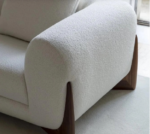 Elegance Fleece Fabric Overstuffed Multifunction Sofa Set - Image 6