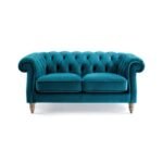 Button Tufted Velvet Sofa - Image 2