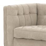 Velvet Tufted Sofa - Image 5