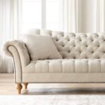 Rolled Arm Tufted Sofa - Image 3
