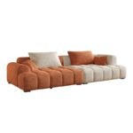 Vermont Modular Fleece Fabric Sofa - Image 5