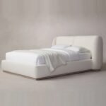Smith Bouclé Fabric Upholstered Bed - Image 2