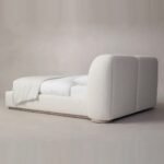 Smith Bouclé Fabric Upholstered Bed - Image 3