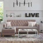 Kustom Deco 2-Pieces Corner Sofa Chaise