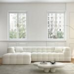 Kustom Deco Michelin Boucle Upholstered Sofa