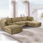 Kustom Deco Premium Sectional U-Shaped Sofa