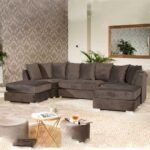 Kustom Deco Upholstered Sectional Sofa