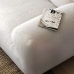 Regal Fleece Fabric Overstuffed Sofa - Image 3