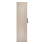 5-Door Wardrobe, Grey - Image 3