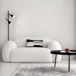 Ember Fleece Fabric Sofa - Image 2