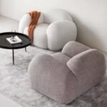 Ember Fleece Fabric Sofa - Image 4