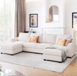 Renaissance 4 Seater U-Shape Polyester Sofa - Image 3